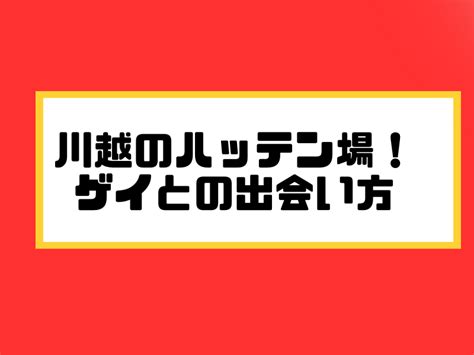 さいたまハッテン|埼玉のハッテン場 